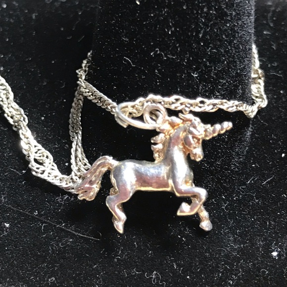 Jewelry - Unicorn pendant sterling silver